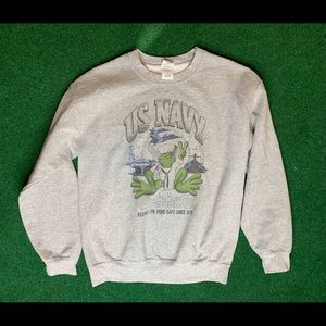 Vtg. U.S. Navy Peacemakers Pullover